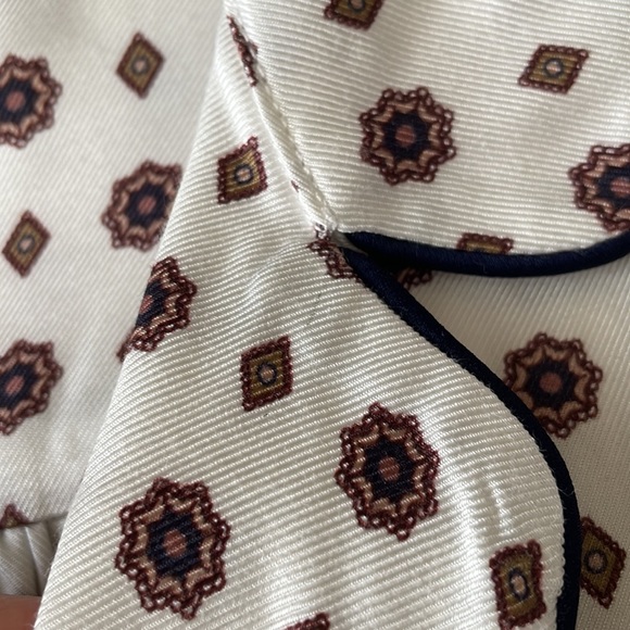 Jonathan Simkhai Button Front Printed Blouse - Picture 4 of 16